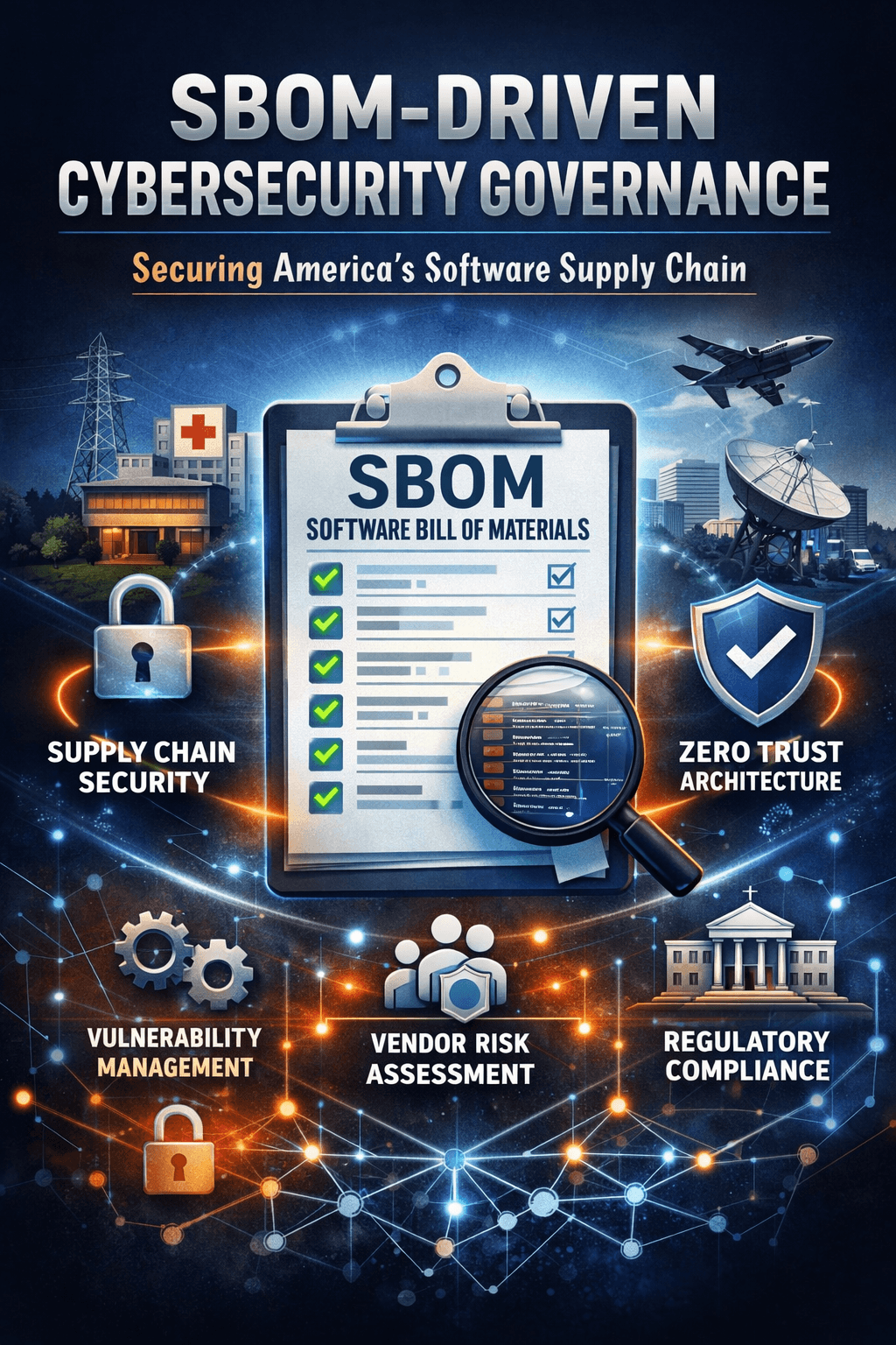 SBOM-Driven Cybersecurity Governance: Securing America’s Software Supply Chain