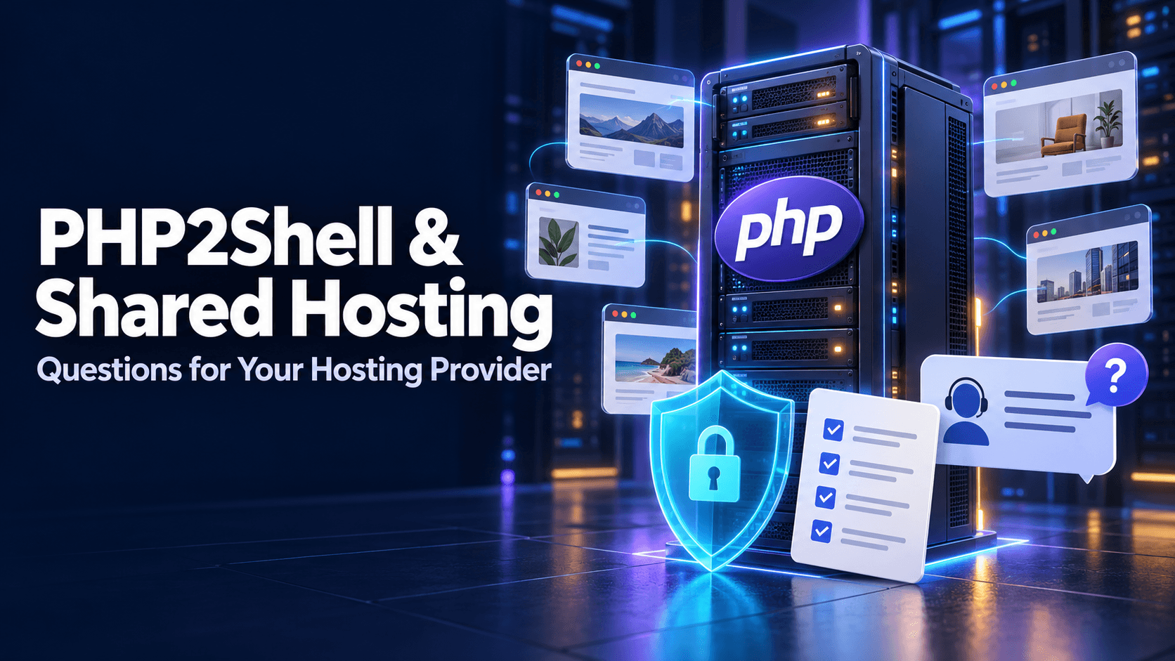 PHP2Shell and Shared Hosting: Questions to Ask Your Hosting Provider