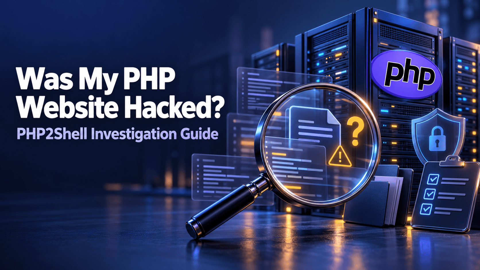 Was My PHP Website Compromised? What to Look Into After an PHP2Shell Exposure