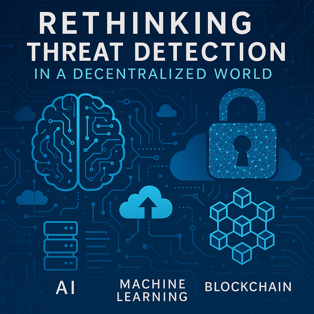 Rethinking threat detection in a decentralized world using AI, machine learning, and blockchain.